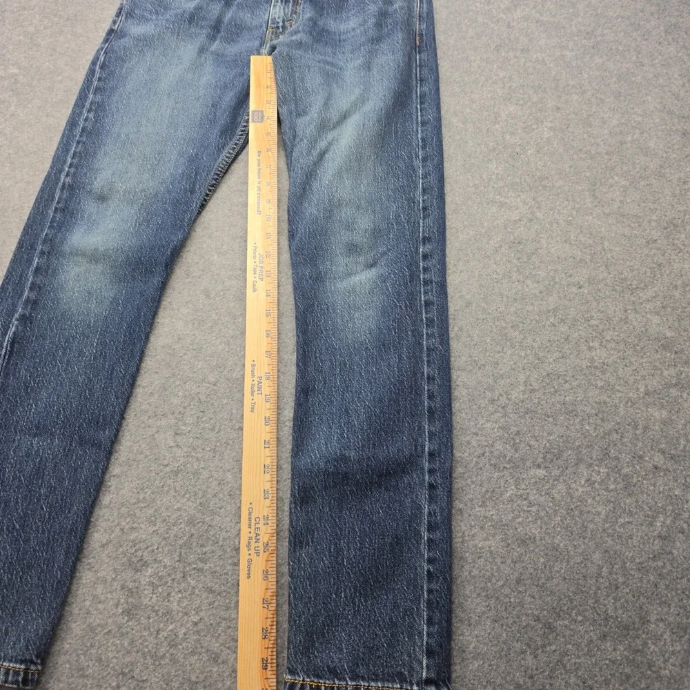 Levis 512 Slim Taper Mens Jeans 33x32 Medium Wash Blue Denim 28833-0008